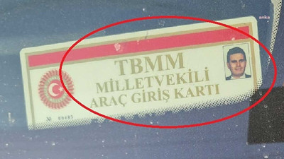 Milletvekili araç kartını kullanan eski AKP Düzce Gençlik Kolu Başkanı hakkında işlem başlatıldı