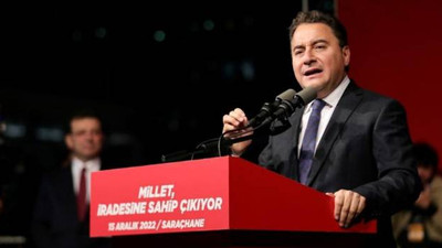 Ali Babacan: İmamoğlu'na, Kaftancıoğlu'na, Demirtaş'a yapılan hukuksuzluğu reddediyorum