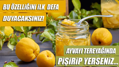 Mucize elimizin altındaymış! Ayvayı tereyağında pişirip yiyin çünkü süper bir etkisi var