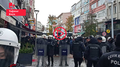 HDP'nin Kadıköy'deki eylemine yine polis şiddeti: 87 gözaltı