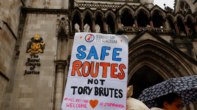 İngiltere Yüksek Mahkemesi: Sığınmacıları Ruanda'ya gönderme planı hukuka uygun