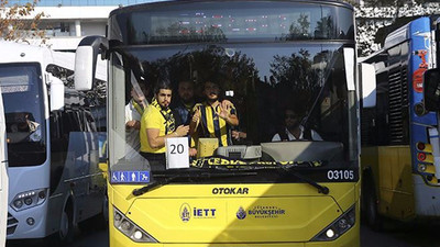 Fenerbahçe taraftarları otobüslerle karakola götürüldü