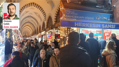 Yılbaşı 'alışverişi' piyango kuyruğunda bitiyor