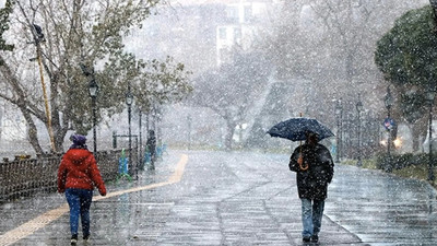 14 Ocak hava durumu: Meteoroloji'den sağanak yağış, kar ve fırtına uyarısı