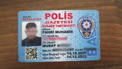Sahte 'polis gazetesi muhabiri'nin 28 suç kaydı çıktı
