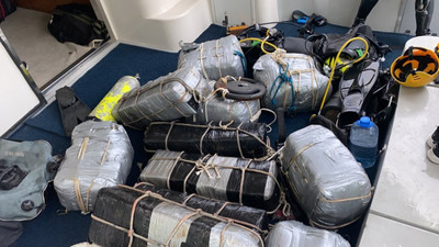 Brezilya'da son durağı Tekirdağ olan 290 kilo kokain yakalandı
