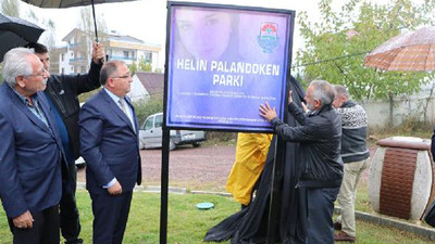 Helin Palandöken'in adı Yalova'da parka verildi