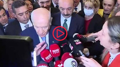Bahçeli'den soru soran gazeteciye: İşine bak