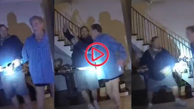 Eski ABD Temsilciler Başkanı Pelosi'nin eşine baltalı saldırının görüntüleri yayınlandı