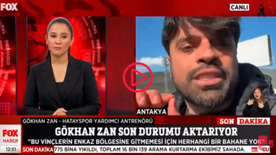Gökhan Zan: Onlarca vinç, kepçe ve kamyon çalışmak için onay bekliyor