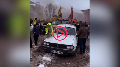 Yeri dalgalandıran ikinci deprem böyle görüntülendi
