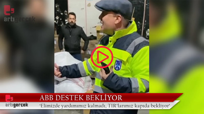 ABB yardım severlerden destek bekliyor: 'Elimizde yardımımız kalmadı, TIR'larımız bekliyor'