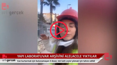 Hatay'da tek katlı yapı denetim müdürlüğü yıkıldı: Deliller karartılabilir