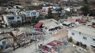 Nurdağı'nda fay hattı üzerindeki köy depremde yerle bir oldu