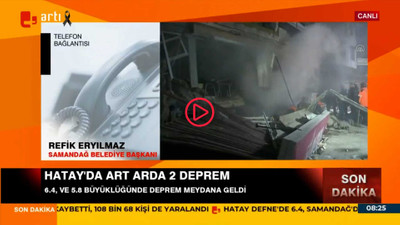 Samandağ Belediye Başkanı: Muhalefet olduğumuz için mi bize çadır verilmiyor?