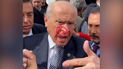 Bahçeli Elbistan'da depremzedeleri azarladı