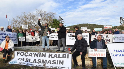 Foçalılar kazandı: 2 bin 500 yıllık Pers Mezar Anıtı'nın bulunduğu alana kurulmak istenen taş ocağı projesi iptal edildi