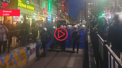 Kadıköy'de Alper Taş ile birlikte 77 Sol Partili gözaltına alındı