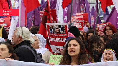 Yüzlerce kadın 8 Mart öncesi Kadıköy'den haykırdı