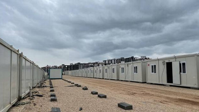 Hatay'da konteyner kent alanları için geçici el koyma kararı