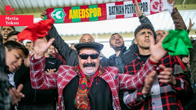 Amedspor, Petrolspor maçı için gittiği Batman'da çiçeklerle karşılandı