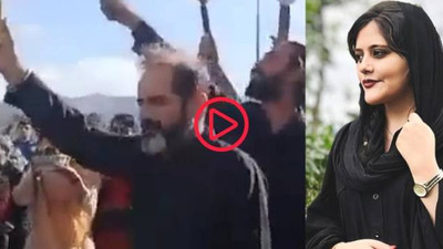 Mahsa Jîna Amini mezarı başında Newroz ateşiyle anıldı
