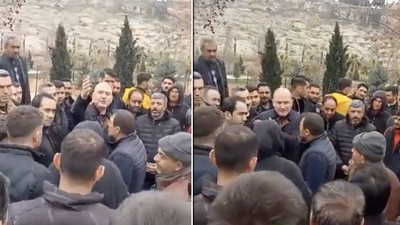 Süleyman Soylu, sel bölgesinde yurttaşı azarladı: Ya çekme şunu çekme ya