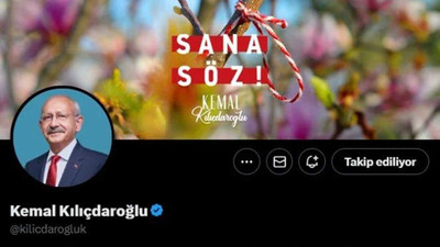 Kılıçdaroğlu profilini 'marteniçka' ile yeniledi: Sana söz
