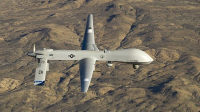 Erbil’de evin avlusuna drone düştü