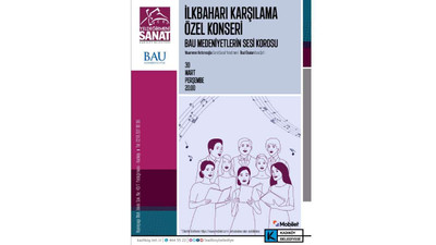 BAU Medeniyetlerin Sesi Korosu'ndan baharı karşılama konseri