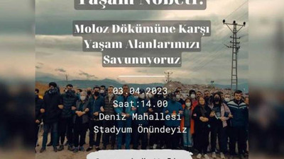 Hatay Ekoloji Platformu'ndan moloz dökümüne karşı yaşam nöbeti çağrısı