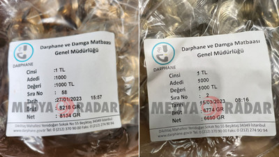 Paranın da gramajı düşürüldü