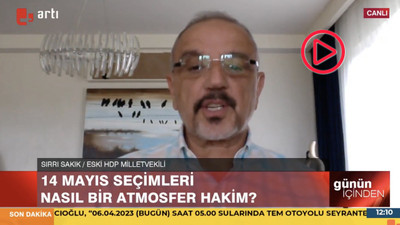 Sırrı Sakık Artı TV'ye konuştu: Ankara'nın göbeğinde saldırıya maruz kalmayan siyasetçi kalmadı