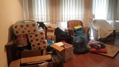 Depremzedeler için toplanan yardımları evine götürdü, gözaltına alındı