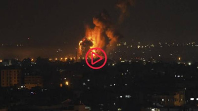 İsrail, Gazze'ye hava saldırısı düzenledi