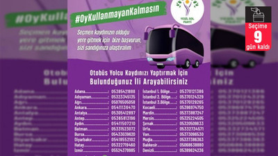 Yeşil Sol Parti’den hareketli seçmene: Yeter ki bizi arayın