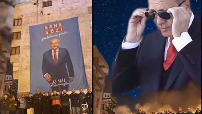 Tepki çeken reklam kampanyası: AKP Gençlik Kolları depremi üçüncü ayında unuttu