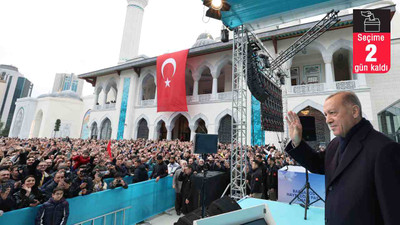 Erdoğan cami açılışında seçim propagandası yaptı