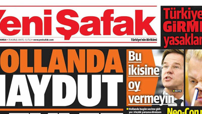 Hollanda’ya ‘ahlaksız’ eleştiri