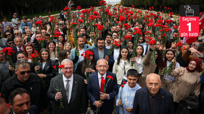 Kemal Kılıçdaroğlu, Anıtkabir ziyareti sırasında kendisini gören çocukların heyecanını paylaştı