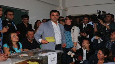 Demirtaş: Oy verme hakkınızı kullanın lütfen