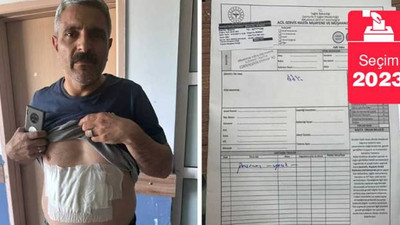 Urfa'da blok oya karşı çıkan sandık görevlisine kaynar su döküldü