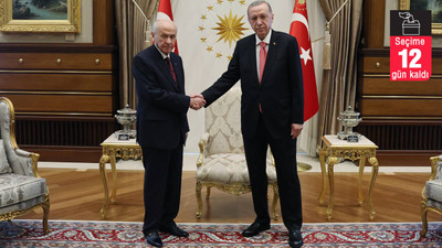 Erdoğan, Bahçeli ile bir araya geldi