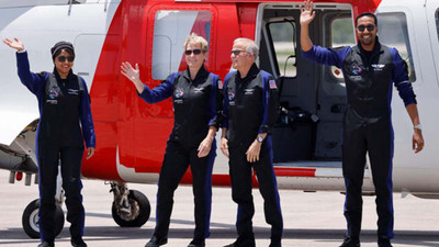 İlk Suudi kadın astronot Uluslararası Uzay İstasyonu’na doğru yola çıktı