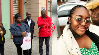 Gabonlu Dina'nın ailesi cenazeyi almak için Adli Tıp'ta