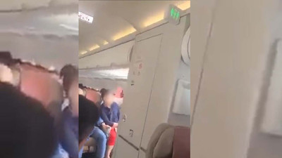 Havada panik: Güney Kore'de bir yolcu inişe geçen uçağın kapısını açtı, dokuz yolcu hastaneye kaldırıldı