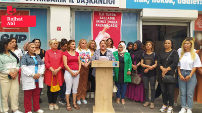 CHP Diyarbakır'dan kadınlara çağrı: Bize reva görülen cehennemin içine hapsolmuyoruz