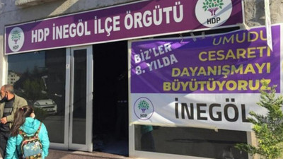 HDP İnegöl İlçe Örgütü’ne taşlı saldırı