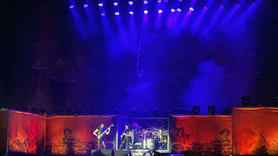 Heavy metal grubu Manowar, beşinci kez İstanbul'da sahne aldı