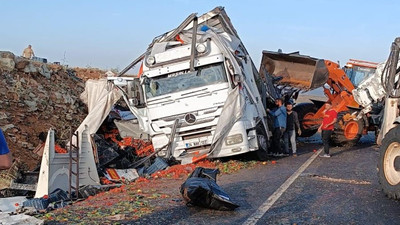 Diyarbakır- Urfa yolunda kaza: Bir ölü, iki yaralı